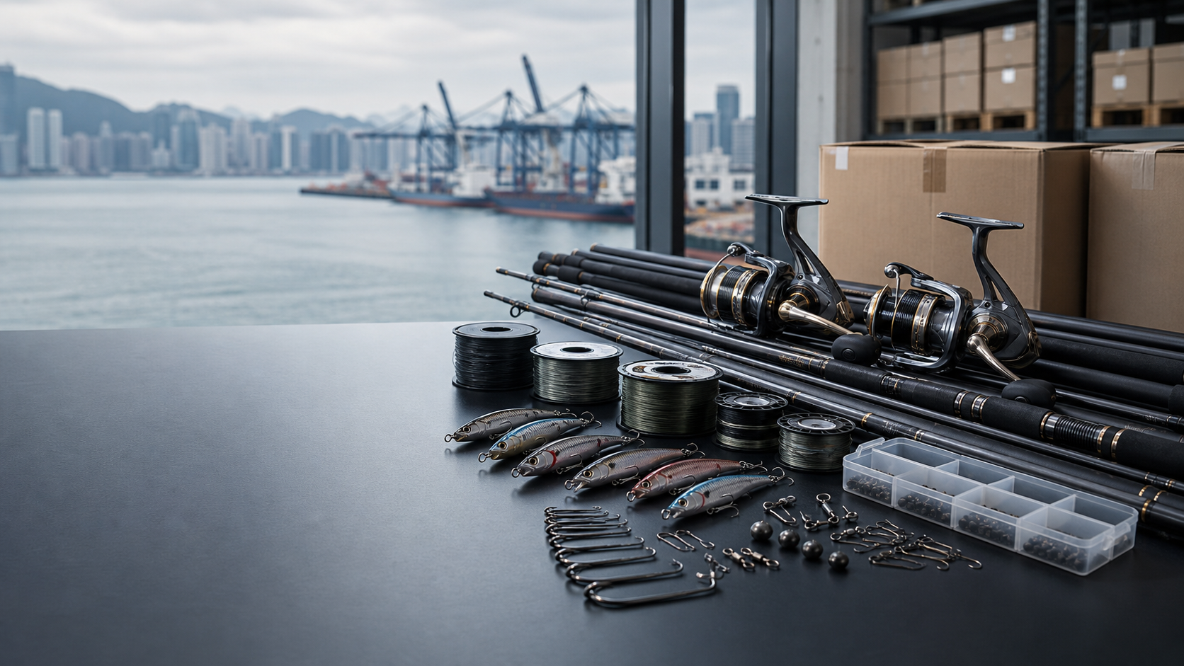 釣具產品與香港港口物流場景